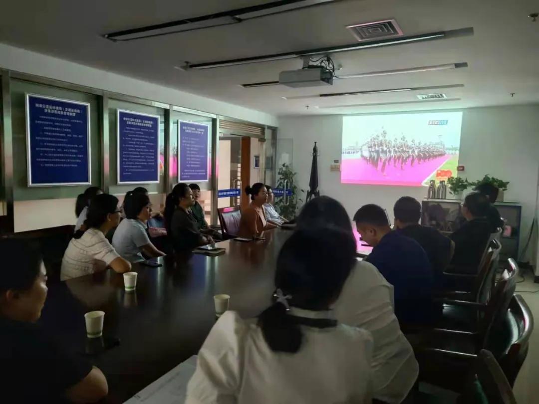 杨凌示范区组织收听收看庆祝中国*产党共**成立100周年大会实况转播