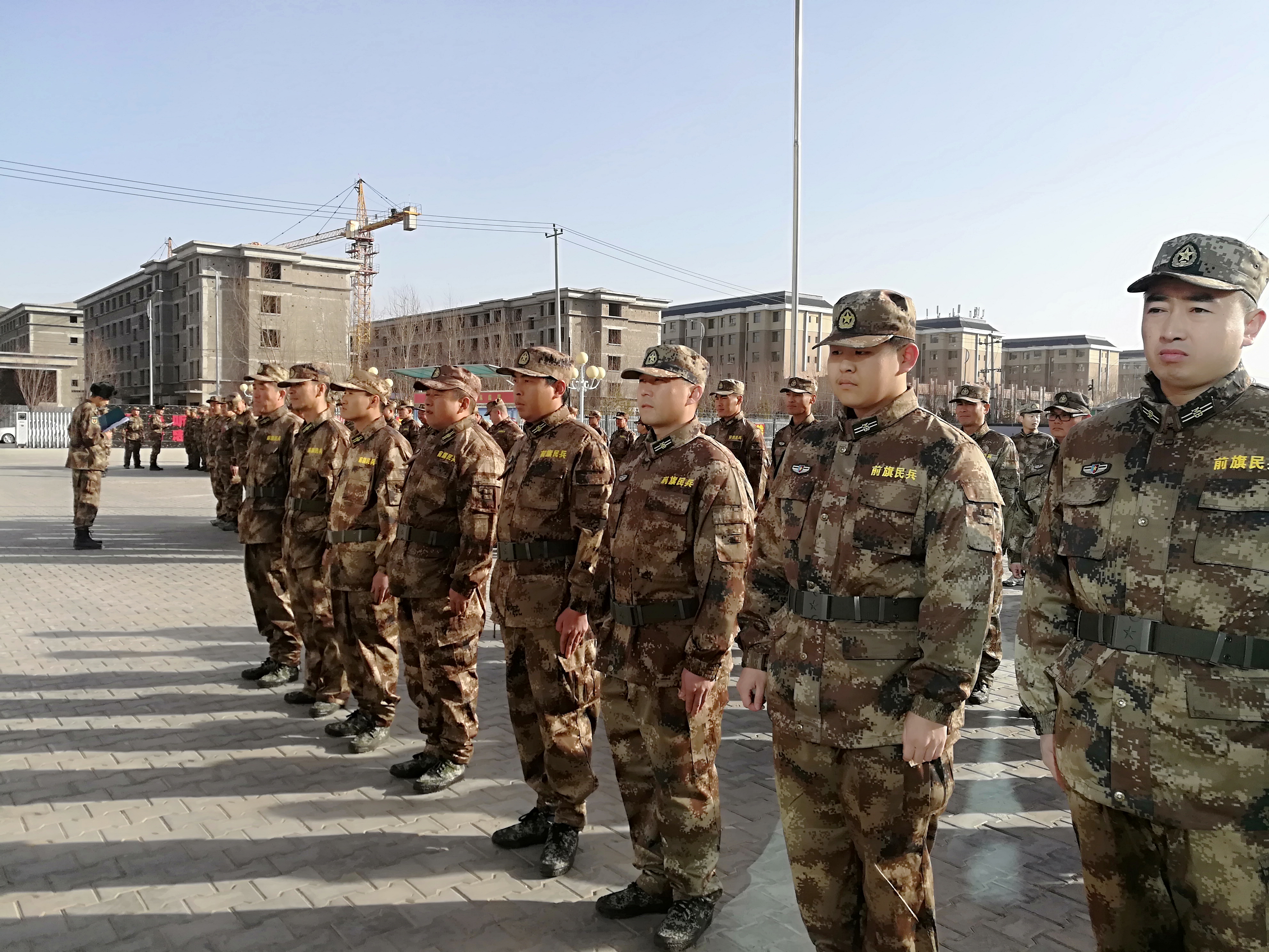 军分区年终军事考核,部队检查考核