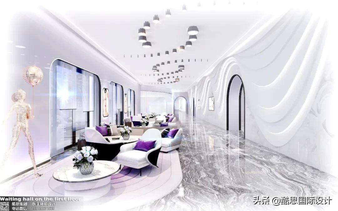 极简轻奢风医疗美容,轻奢医疗美容设计