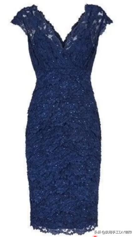 春天的手工白色蕾丝连衣裙,布艺蕾丝连衣裙