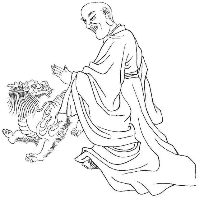 李公麟白描十八罗汉图,白描罗汉图全集