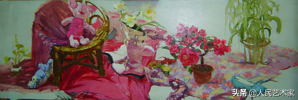 女性艺术展当中竟然出现了男人体？这件不可思议的事情，就发生在戚亚红身上