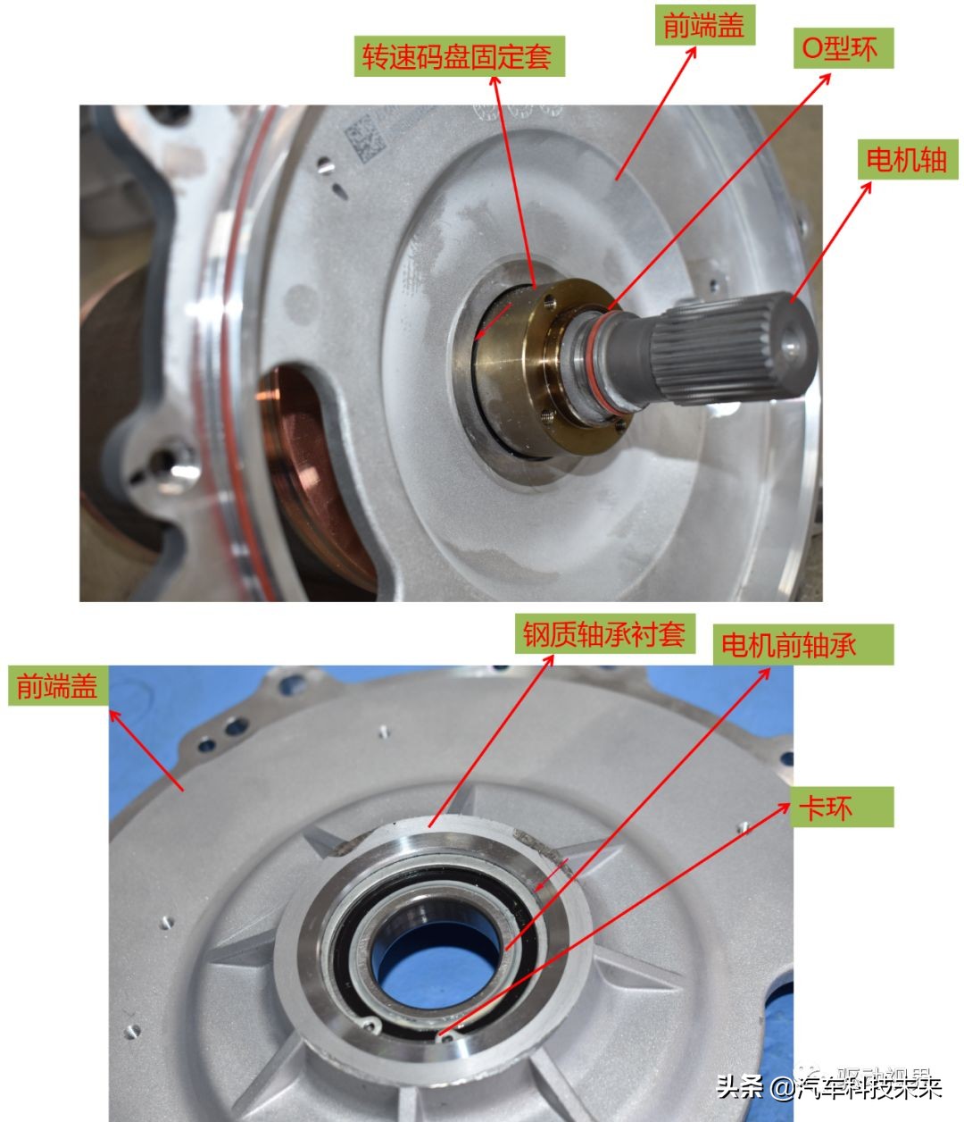 蔚来es8电驱拆解图,蔚来es8对比比亚迪唐拆解