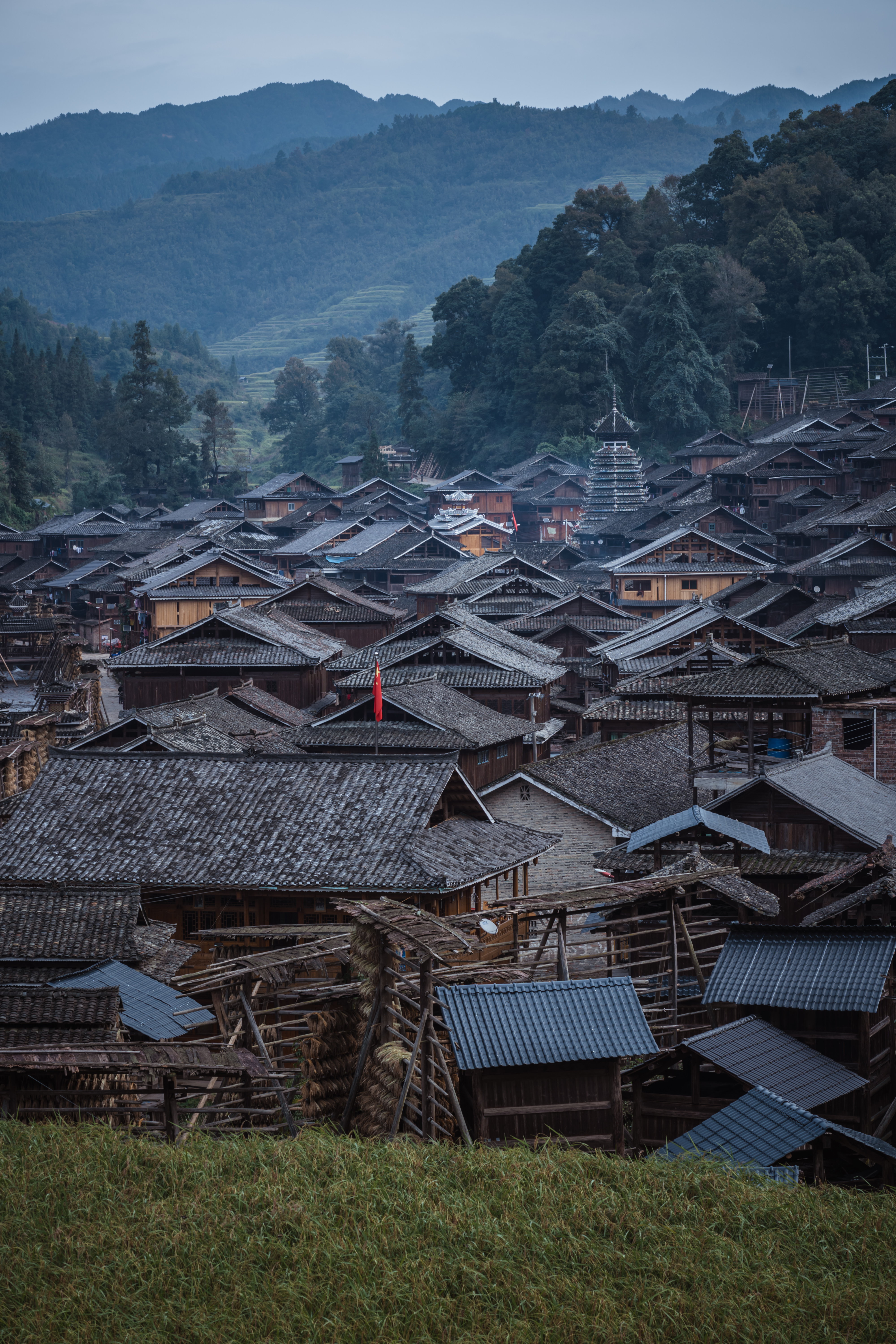 贵州人少景美的小村寨,贵州特色寨子