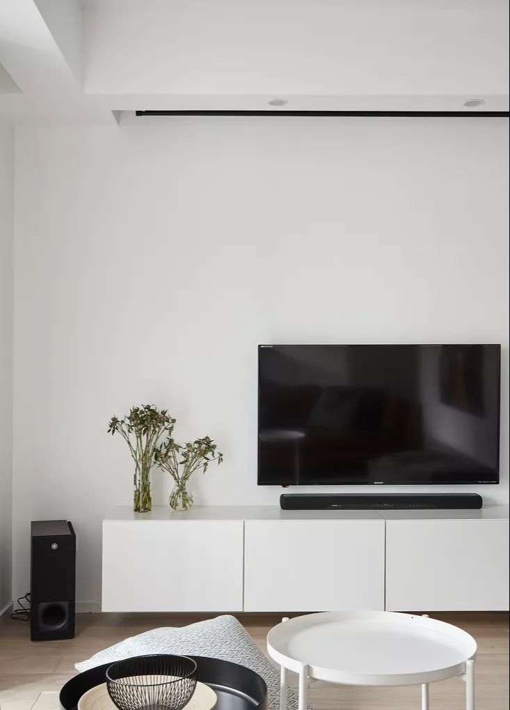 客厅电视柜搭配效果图,客厅流行哪种电视柜好看又实用