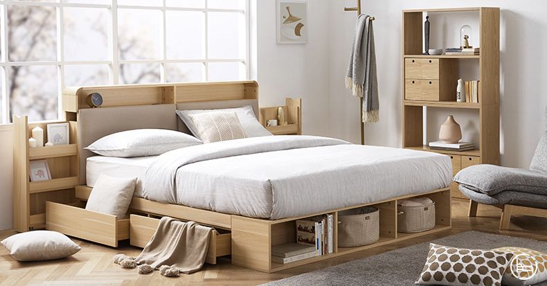 卧室高低床空间利用,卧室什么储物床最合适