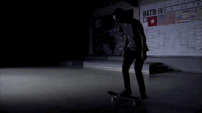 滑板kickflip教学,滑板尖翻之前可以做的动作