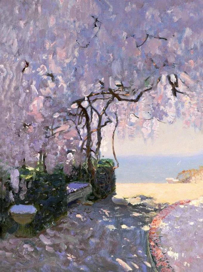 俄罗斯画家的油画艺术美到极致,中俄风景油画作品