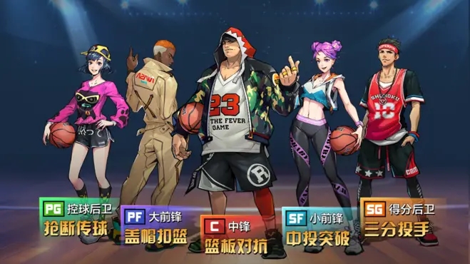 街篮改版中锋统治能力,热血街篮小前锋打法和思路