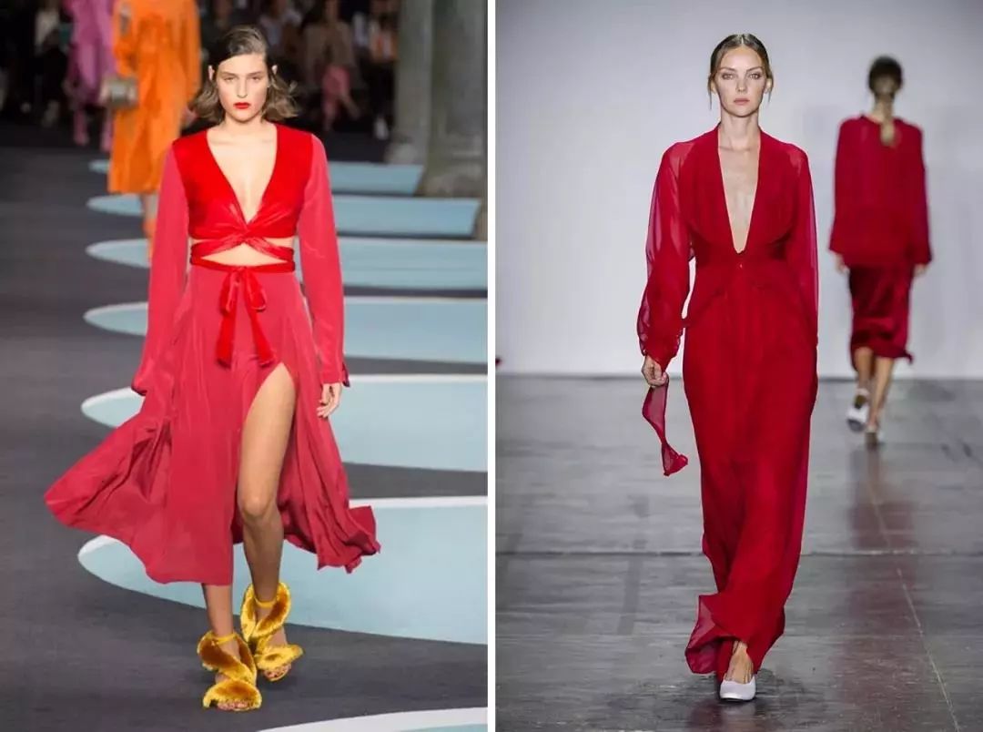 爱情睡醒了唐嫣荷叶边裙子,唐嫣同款荷叶边条纹连衣裙