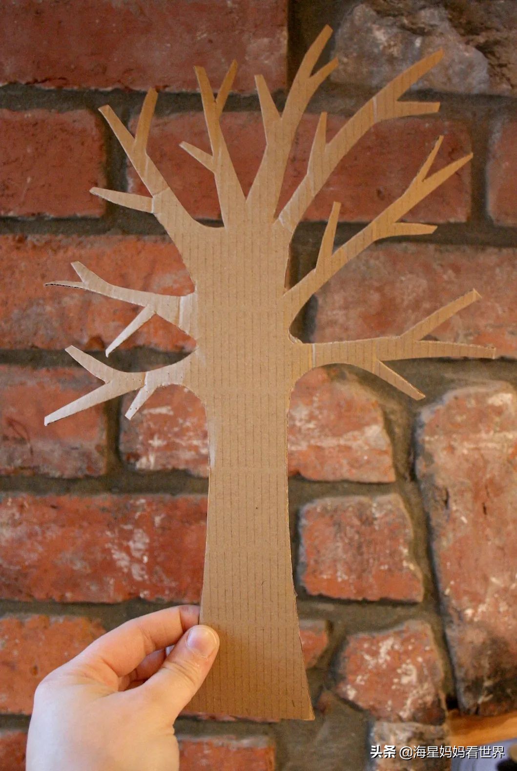 植树节种树简单又漂亮,关于植树节制作大树的图片