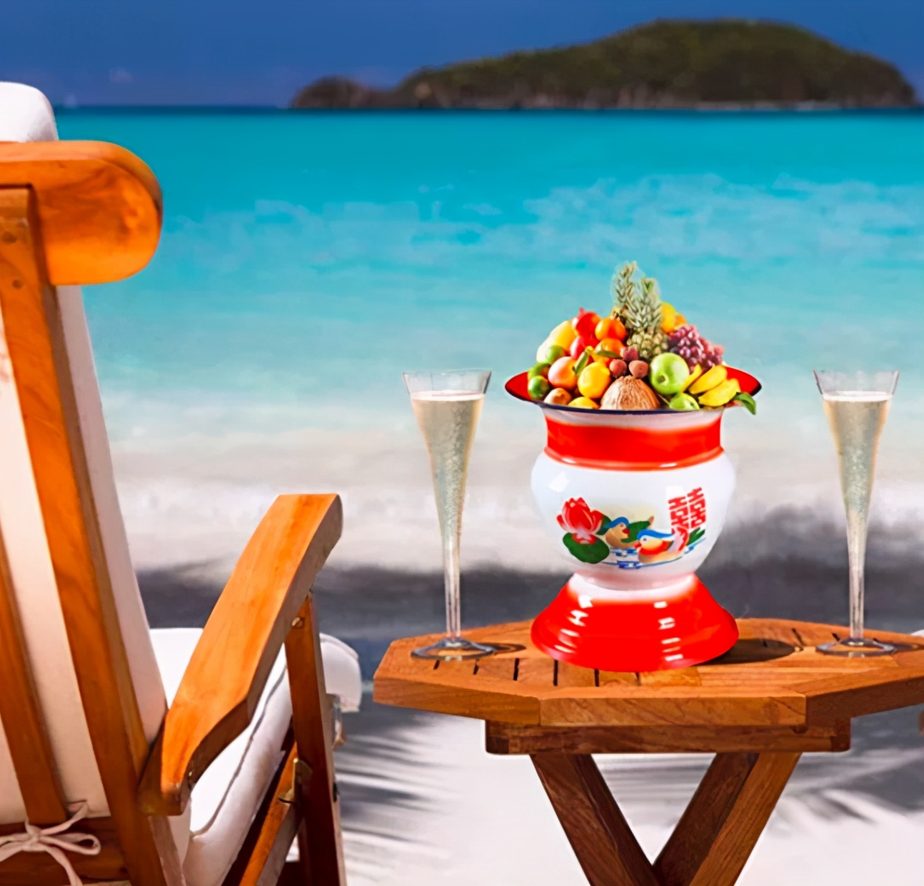 痰盂变果篮,痰盂被人玩出了新花样