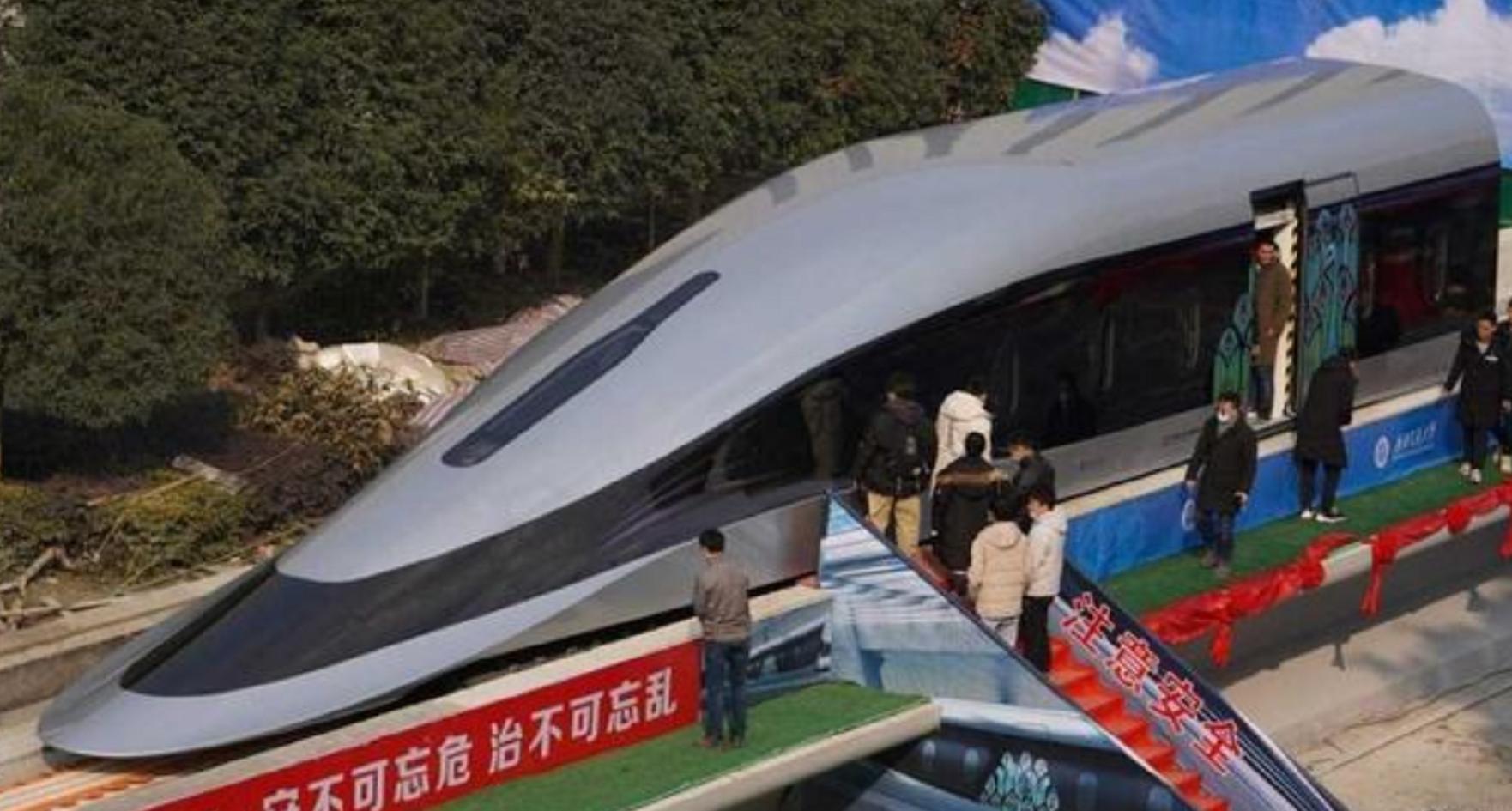 中国时速800公里的超级高铁,中国高铁时速350km贴地飞行