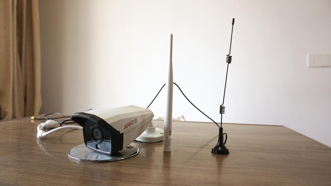 老家新居装上九安监控搭配西部数据紫盘，自己动手安装并不难