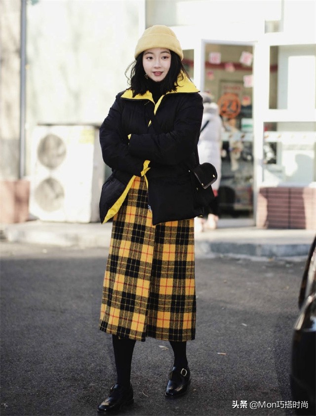 冬天露腿露脚踝穿搭,冬日不露腿穿搭氛围感