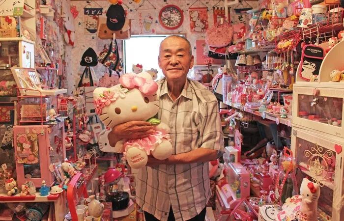 日本hellokitty收藏者,收集hellokitty最多的吉尼斯纪录