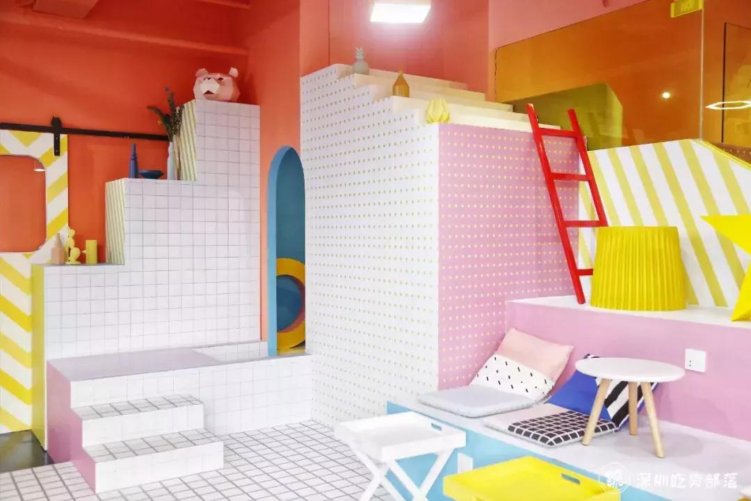 深圳第①家孟菲斯风下午茶店，瞬间就被圈粉粉粉粉粉了