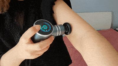 菠萝君筋膜枪miniv2测评,AI模式