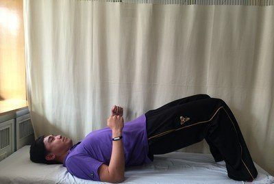 康复常用的肌力训练动作仰卧位,肌力为零时增加肌力的训练方法