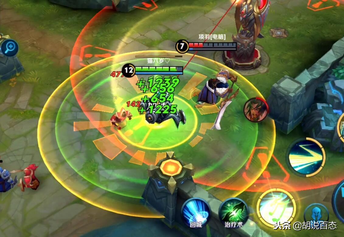 王者英雄榜:辅助一姐的蔡萝莉蔡文姬是如何把你奶的绿油油的