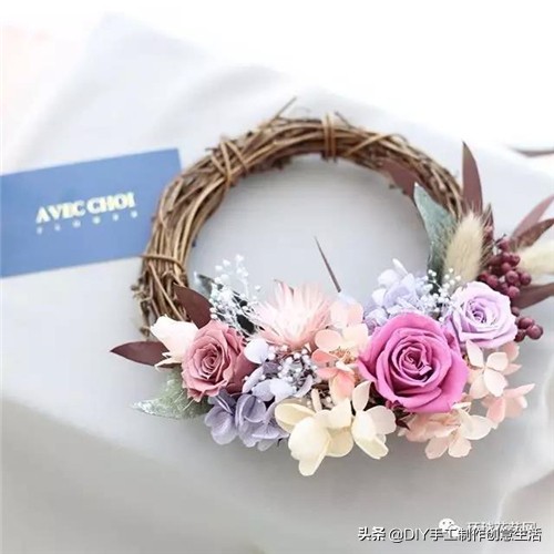diy手工永生花制作全过程,diy永生花怎么做的