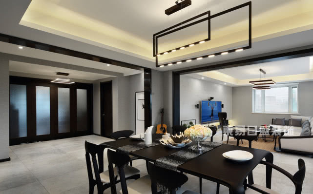 天正滨江装修,天正滨江180平