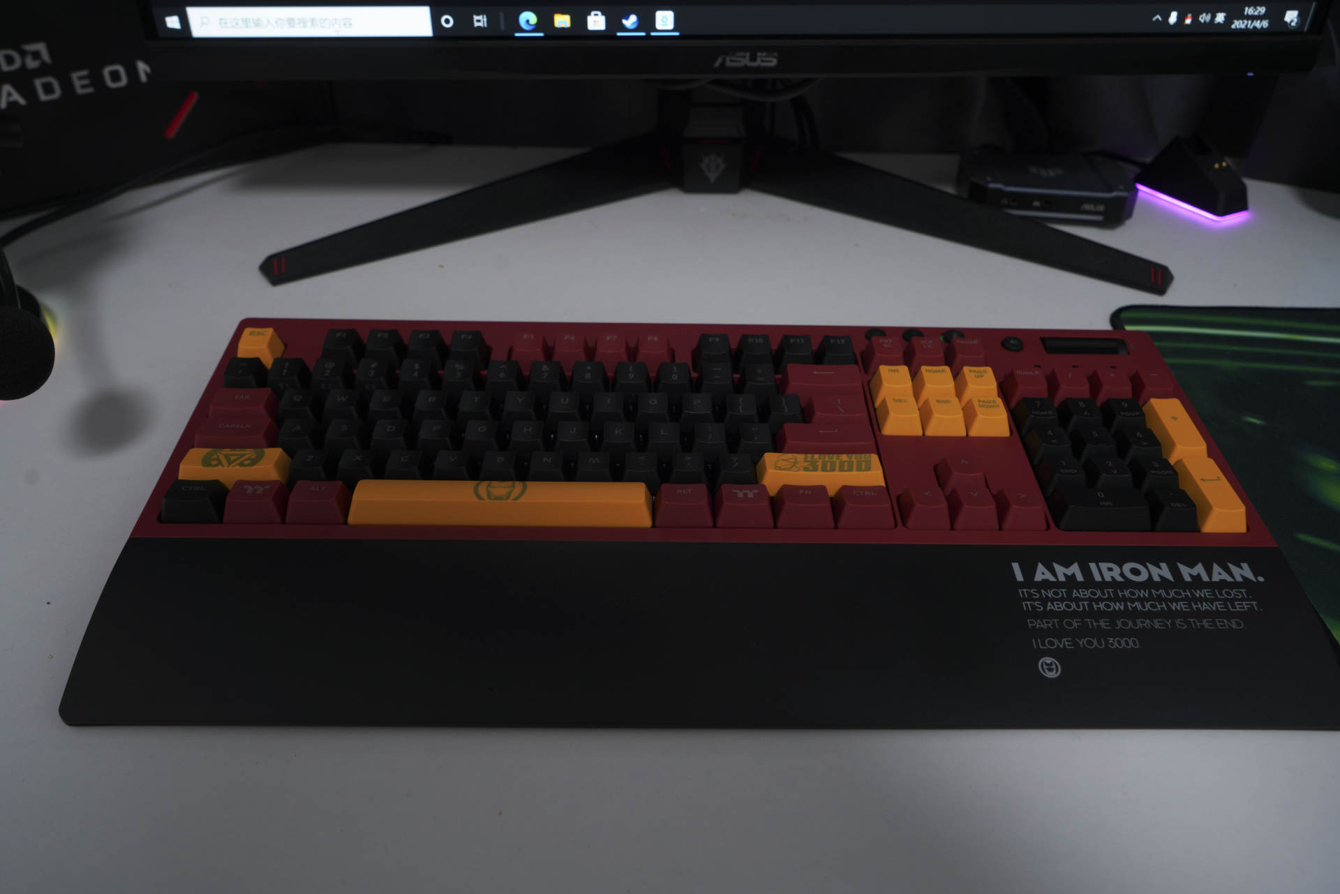 ILOVEYOU3000,G521钢铁侠版开箱