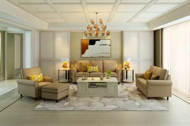 农村的客厅太大了怎么摆放家具,客厅家具摆放位置