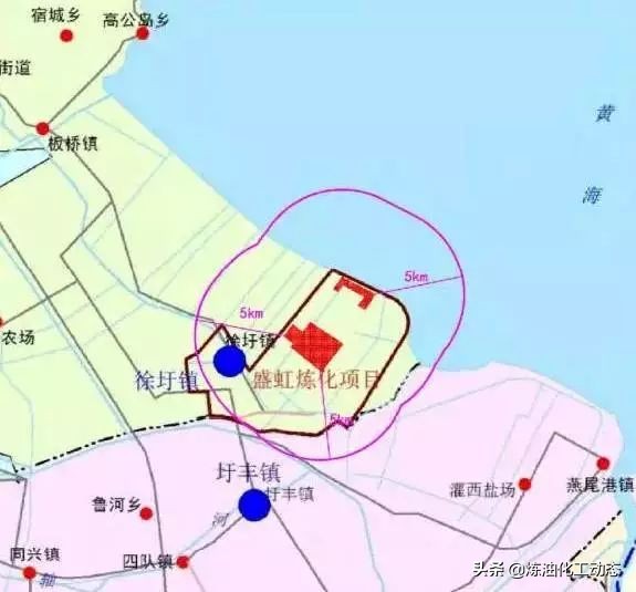 山东裕龙岛炼化一体化项目规划图,最近石炼化落地新项目