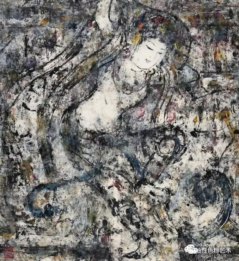 油画棒画苹果和真的一样,油画棒绘画超高级