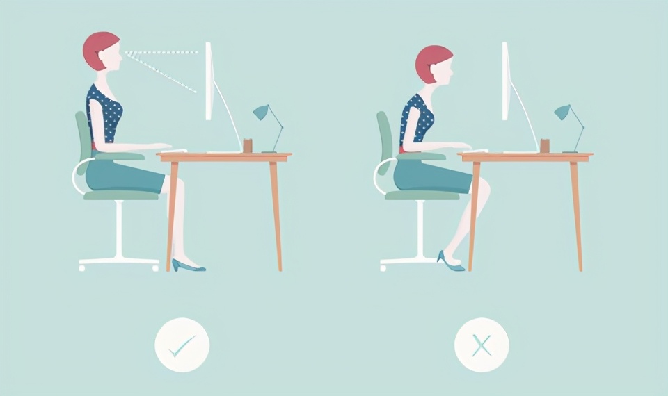 舒服的「坐姿」≠正确的「坐姿」!三个步骤教你正确坐姿