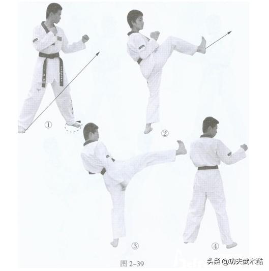 跆拳道5种实战腿法,跆拳道实战9个基本腿法