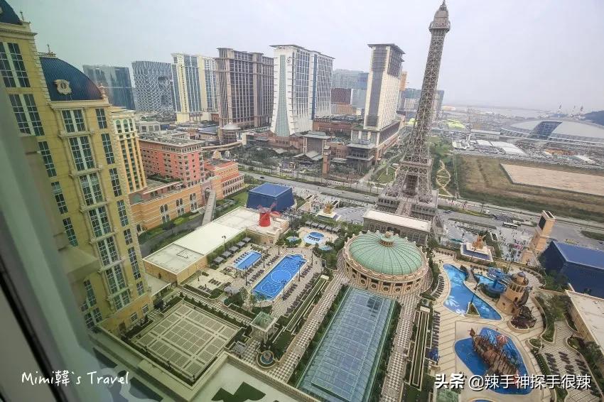 澳门巴黎人酒店和四季酒店,澳门巴黎人酒店夜景