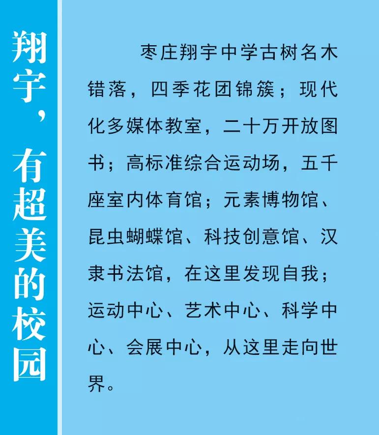 翔宇中学高中报名条件,枣庄翔宇中学好进吗