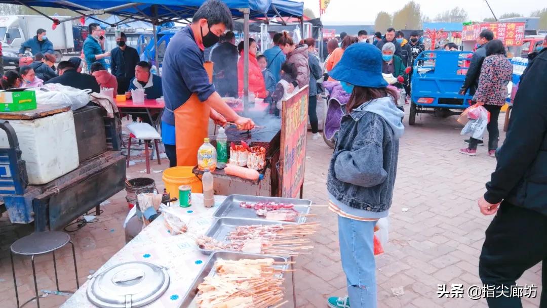 廊坊杨税务集市,在早市遇见久违的人间烟火气