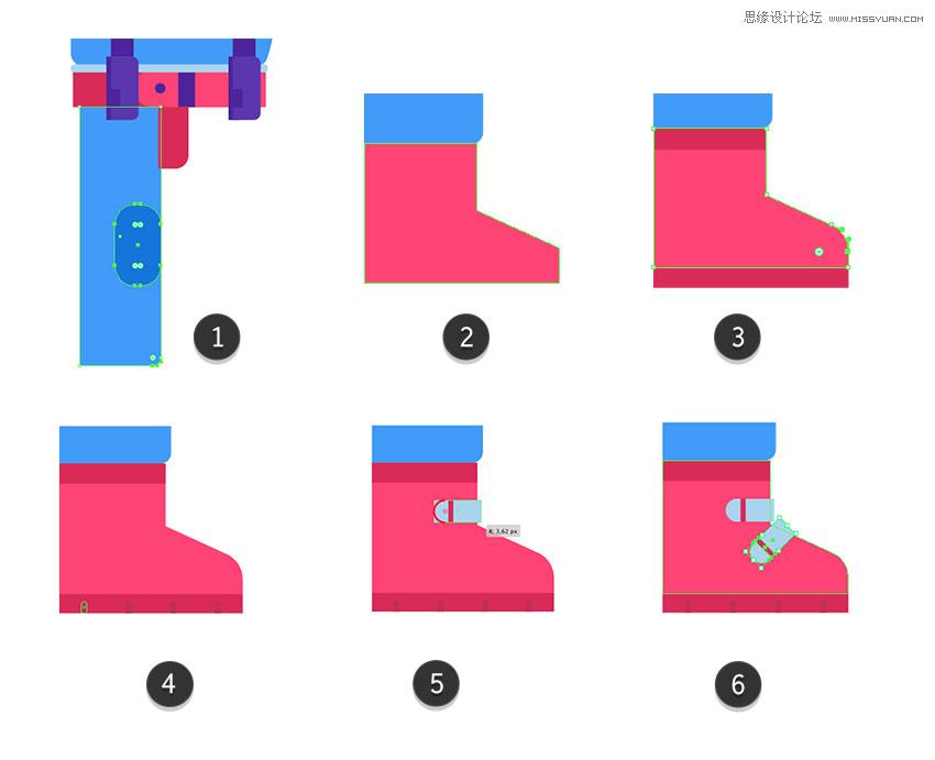 ai机器人设计画图,ai机器人素材平面设计