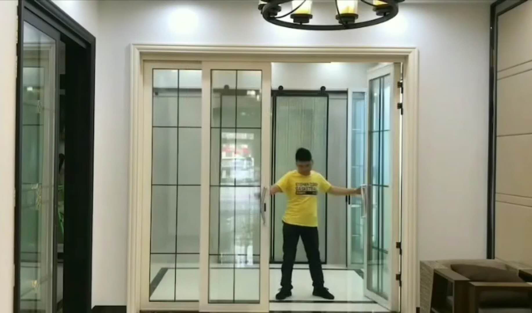 铝包木门安装步骤视频,铝艺大门安装知识