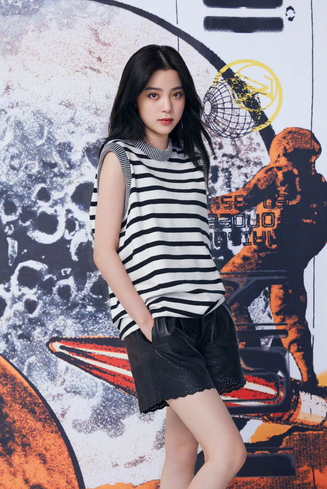 欧阳娜娜的清爽穿搭,欧阳娜娜夏日穿搭美图