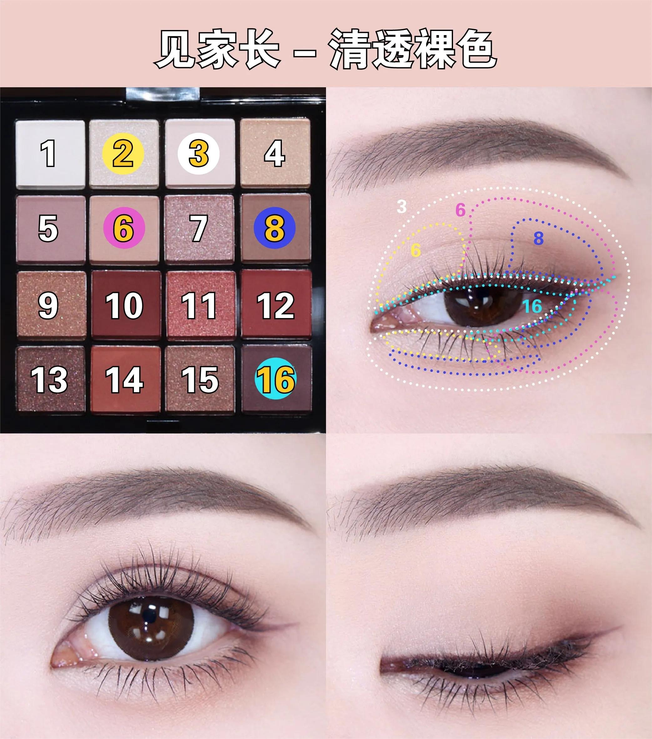 不同场合的妆容,不同场合的眼妆