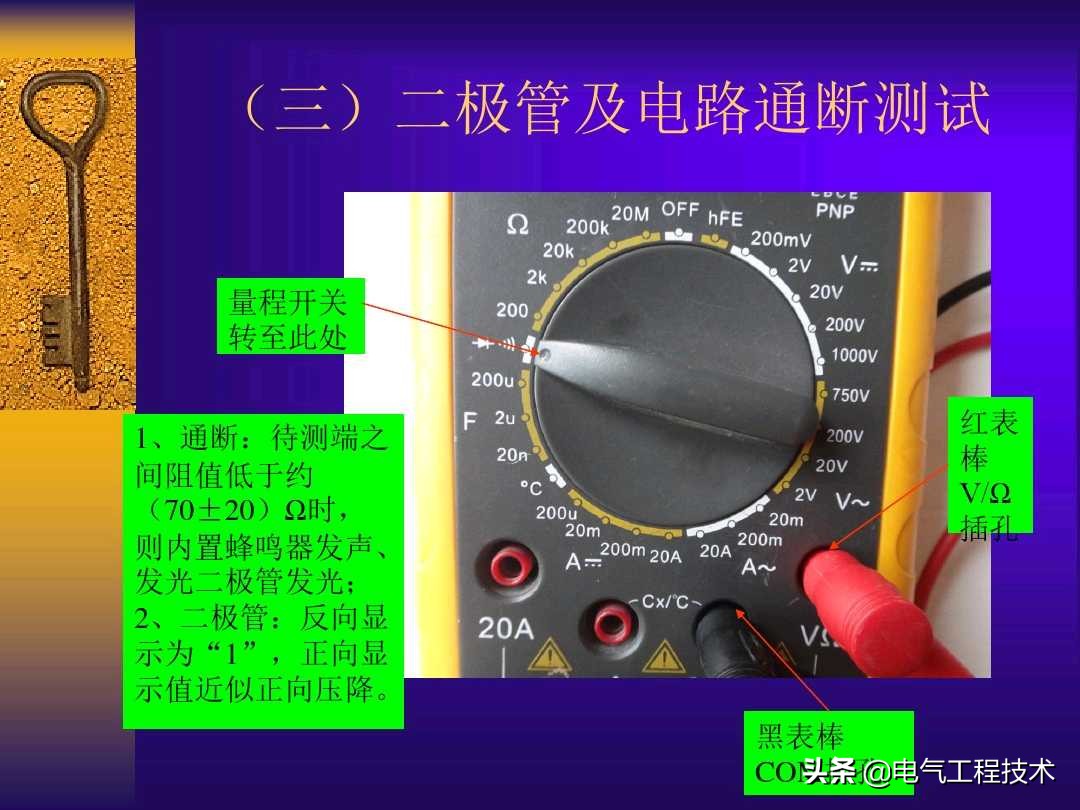 万用表使用方法测电压,万用表使用方法怎样测线路通断
