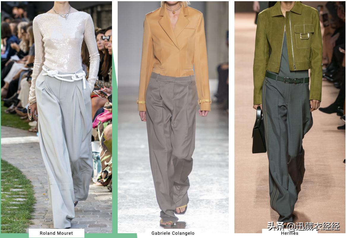 2020穿搭流行趋势夏天裤装,职场裤装搭配秋冬