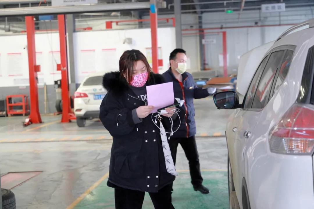 视觉|一家东风南方4S店复工前的日常