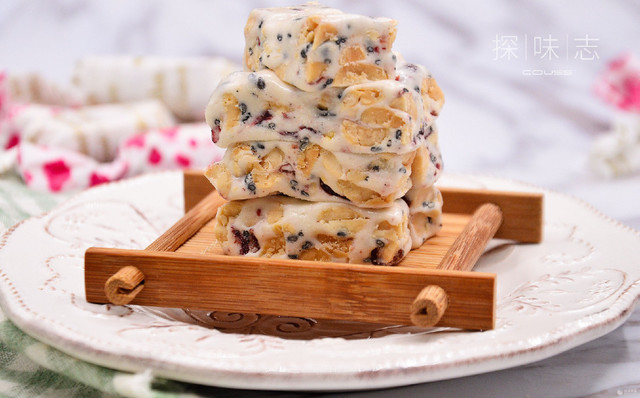 原味牛轧糖草莓,原味牛轧糖的配料