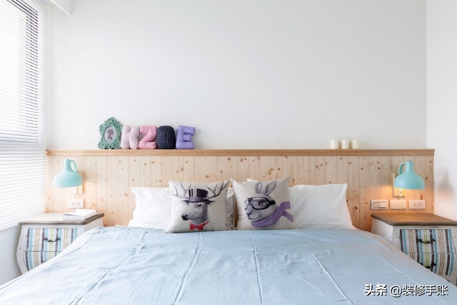 马卡龙色系装修公寓,马卡龙色系装修复式公寓