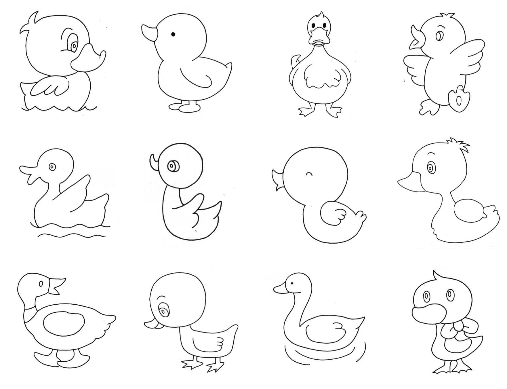 送给父亲的礼物简笔画大全,简笔画入门画画素材100个