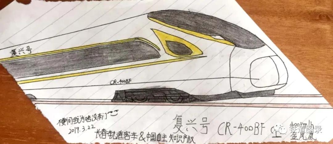 铁路人文:手绘火车