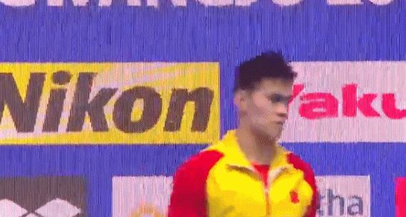 霍顿式闹剧孙杨霸气回应,孙杨霸气回应霍顿动图