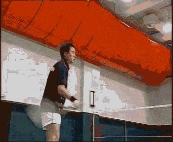 羽球教学基础握拍,羽毛球动作怎么练