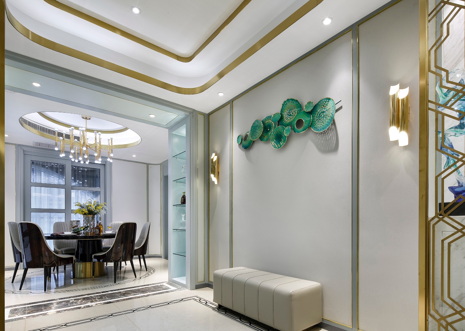 1814平米轻奢设计,146平米轻奢设计