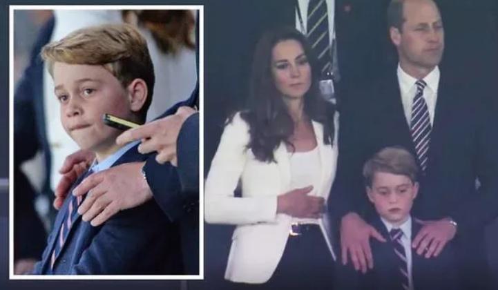 乔治王子最新近况,乔治被球迷讽刺